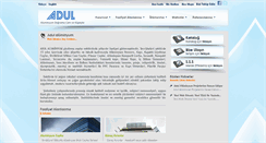Desktop Screenshot of adulaluminyum.com